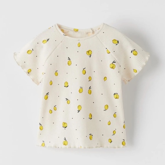 Zara Ribbed Tee - Picture 2 of 5